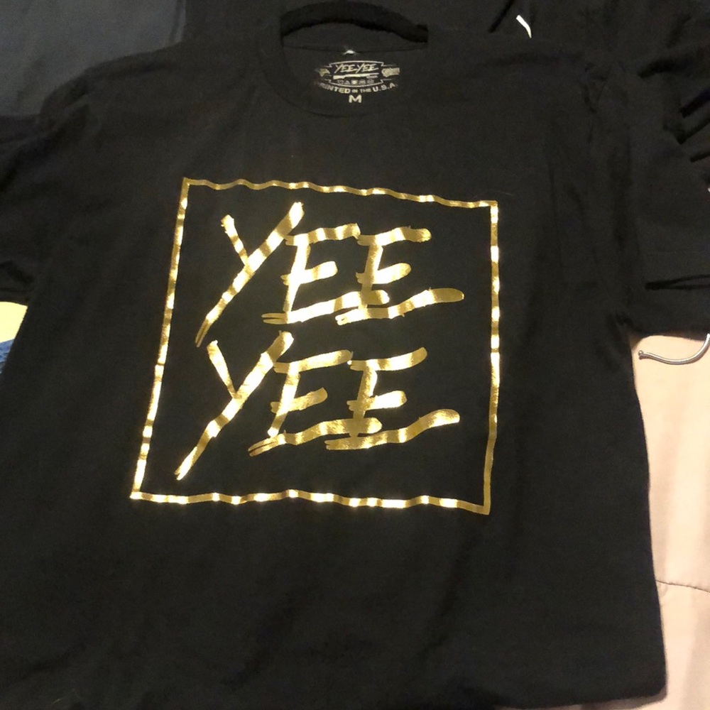 YeeYee Apparel Gold Foil Logo